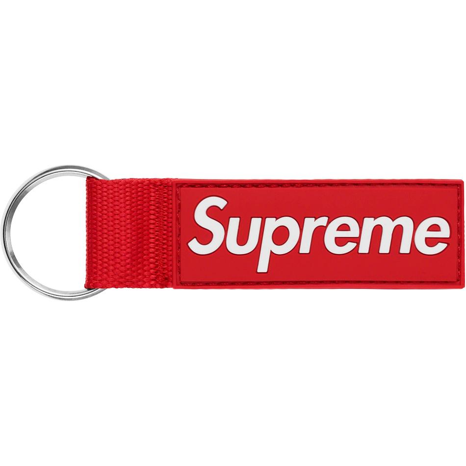 Accesorios Supreme Webbing Keychain Rojas | Supreme 448ZG